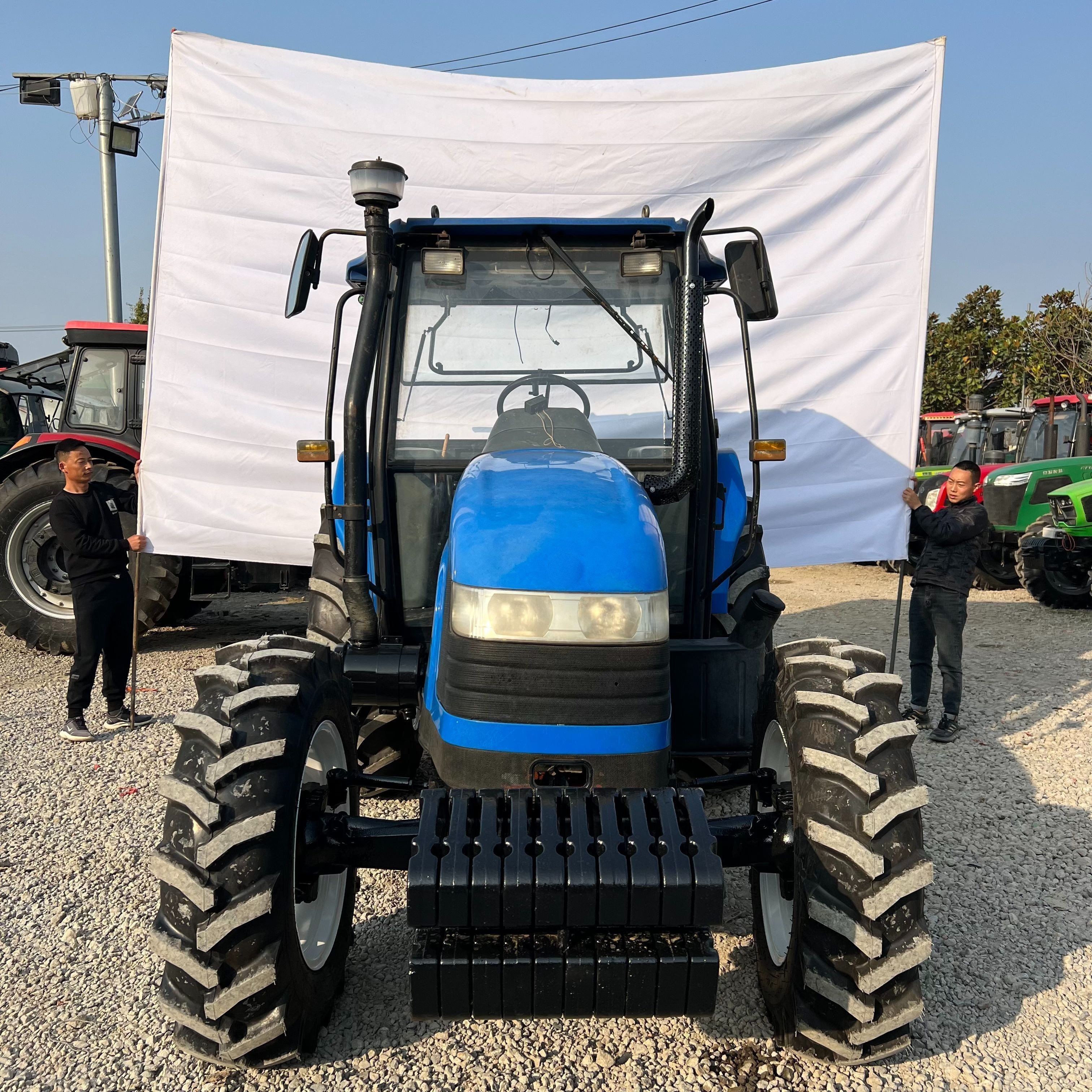 Used tractor 90HP4WD wheel tractor in stock for sale high horsepower tractor