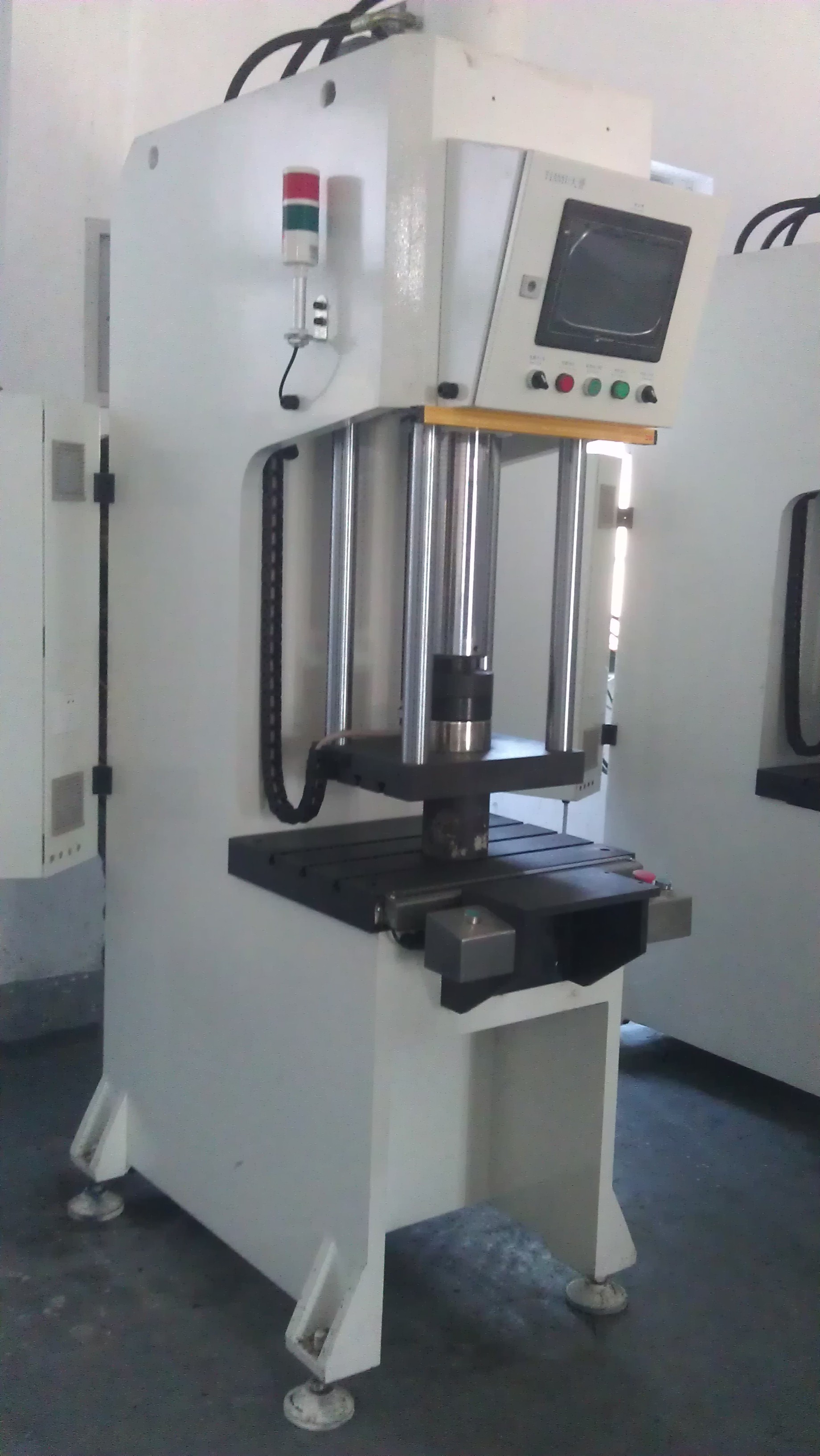 Factory direct sales PJ single column vertical bearing press machine suitable for pressing process