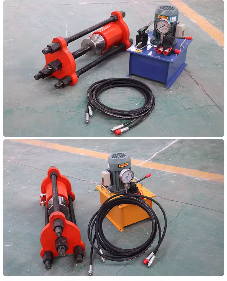 Hot selling portable hydraulic track link pin press /Hydraulic track link pin press portable press link machine