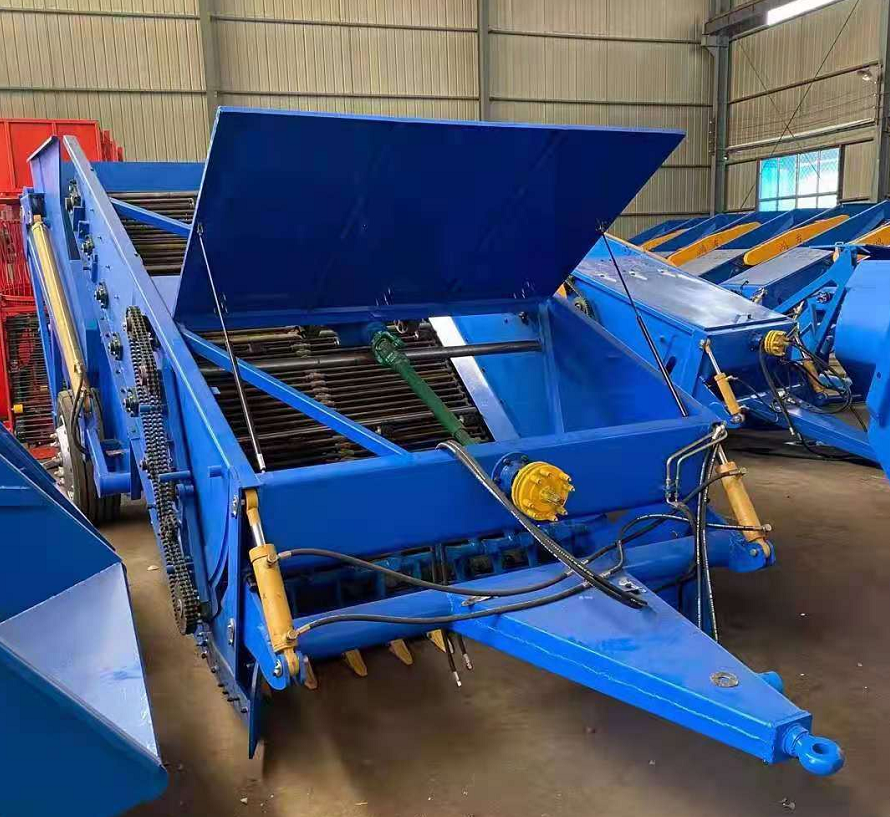 Factory direct selling PJ Gobi stone picking machine stone cleaning machine tractor-tracted farmland stone picking machine