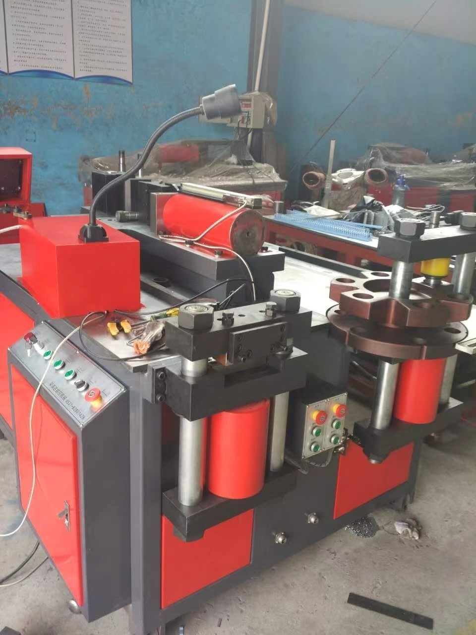 CNC Multifunctional Copper Busbar Processing Machine With Bending Punching Cutting All in one