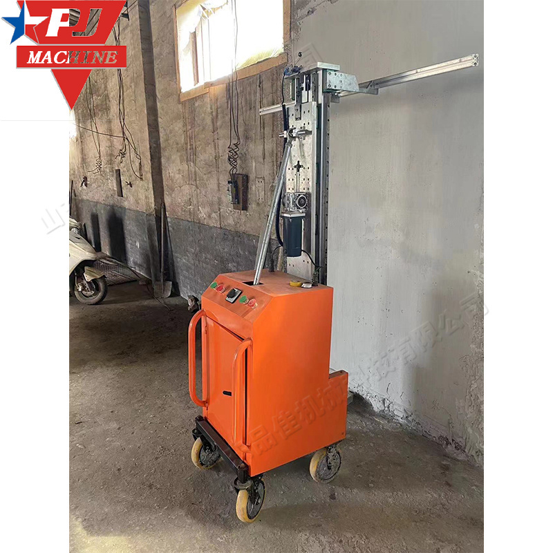 Wall mortar smoothing machine Automatic plaster scraping machine 1.3m cement wall smoothing machine