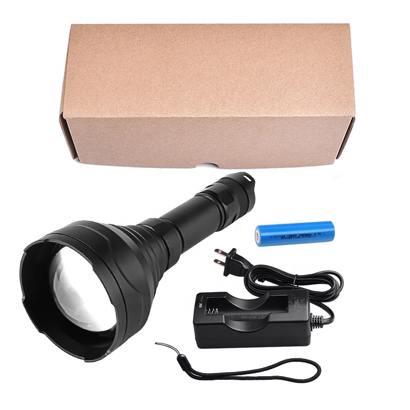 1 km flashlight high lumen powerful led flashlight long distance for searching hunting tactical led flashlight