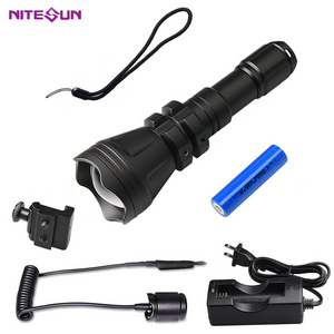 NITESUN B158 Red LED Flash Light for Coon Night Hunting Flashlight