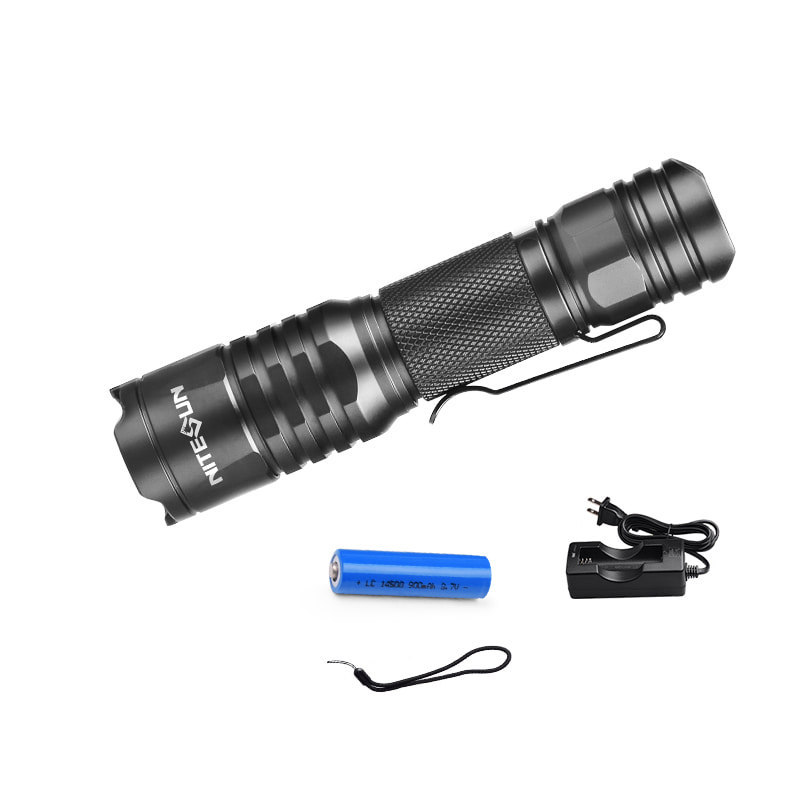 Nitesun  Mini LED Tactical Flashlight Torches Rechargeable Small Led Tactical Torch Manufacturing Lamp Light