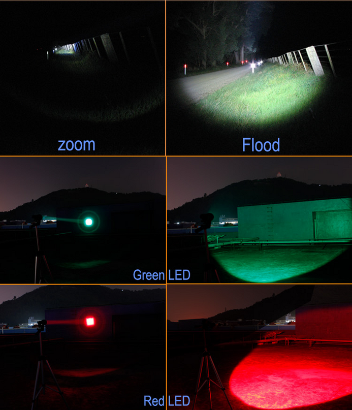 black Light  IR Illuminator led flashlights for sale rechargeable Infrared 850 nm 940 nm LED Torch Light