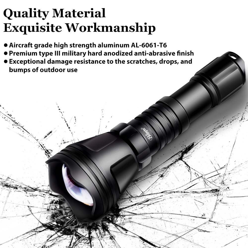 black Light  IR Illuminator led flashlights for sale rechargeable Infrared 850 nm 940 nm LED Torch Light