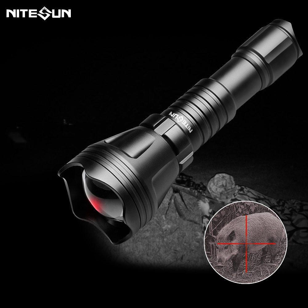 black Light  IR Illuminator led flashlights for sale rechargeable Infrared 850 nm 940 nm LED Torch Light