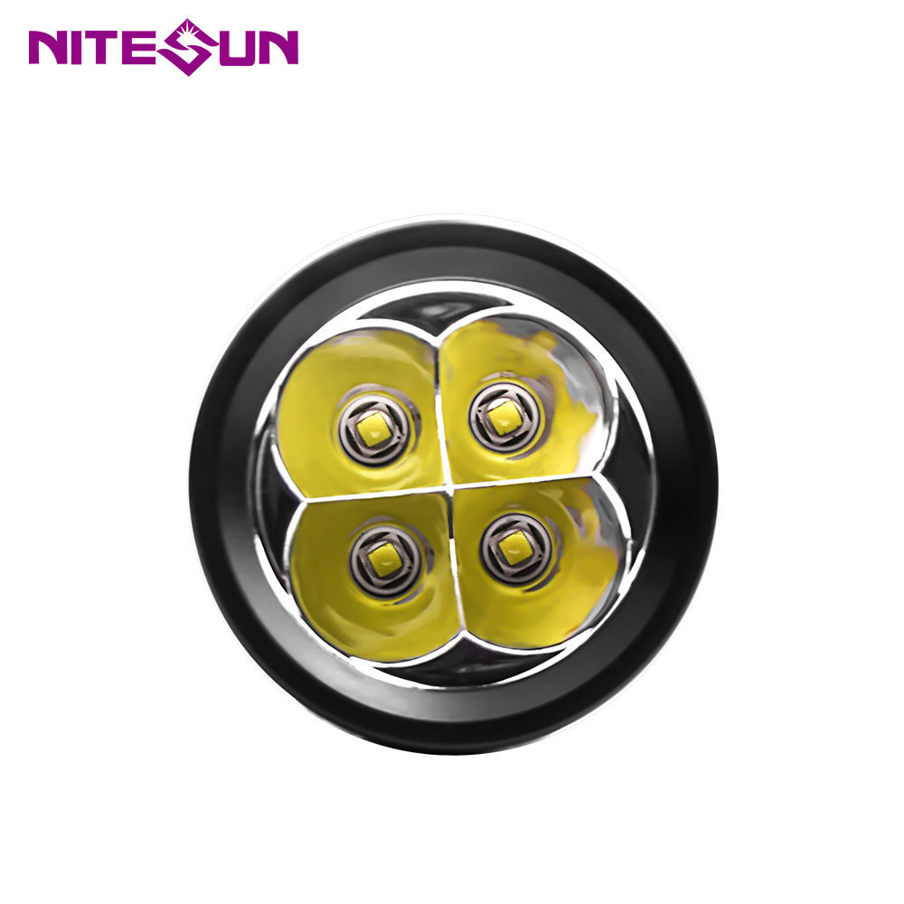 Nitesun ND51 2500 lumens Powerful Dive Strobe Flashlight For Scuba Waterproof Diving Torch High Beam Led Canister Light