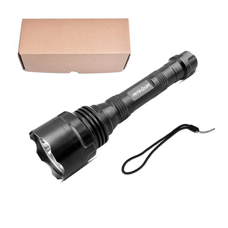 S48 Led Powerful Torch Light Ir Flashlight Batteries High Lumens Ultra Bright Search Torch Light