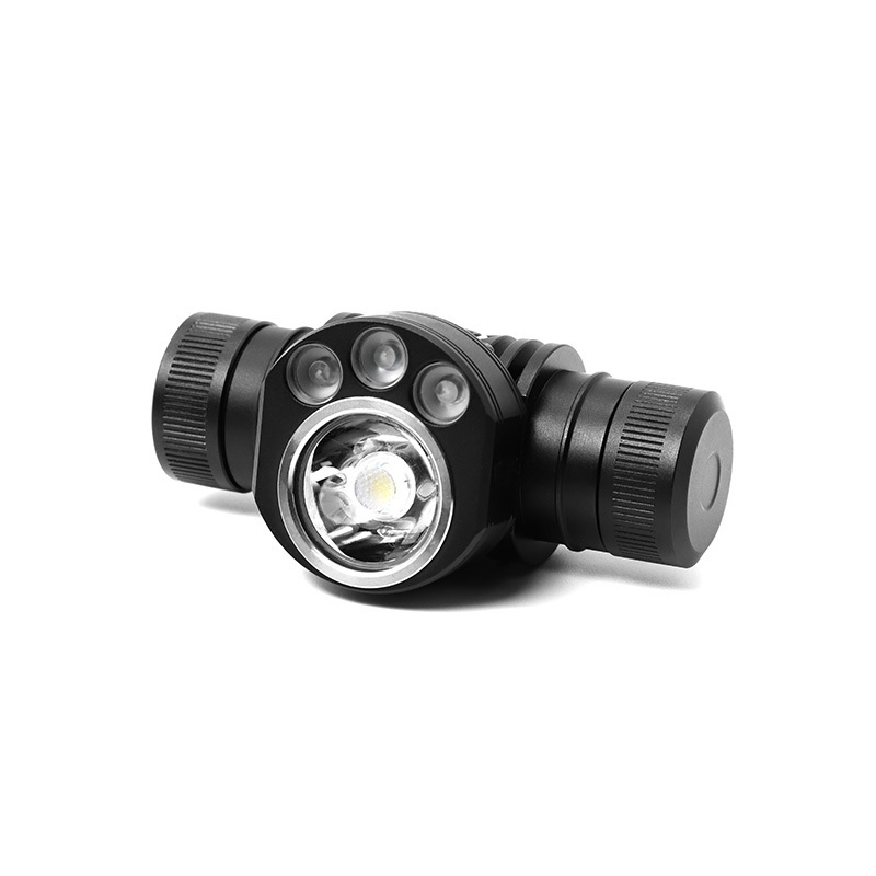 LED Headlamp 1500 lumens Red White Green blue four colors Light Outdoor Headlight Rechargeable torch flashlight