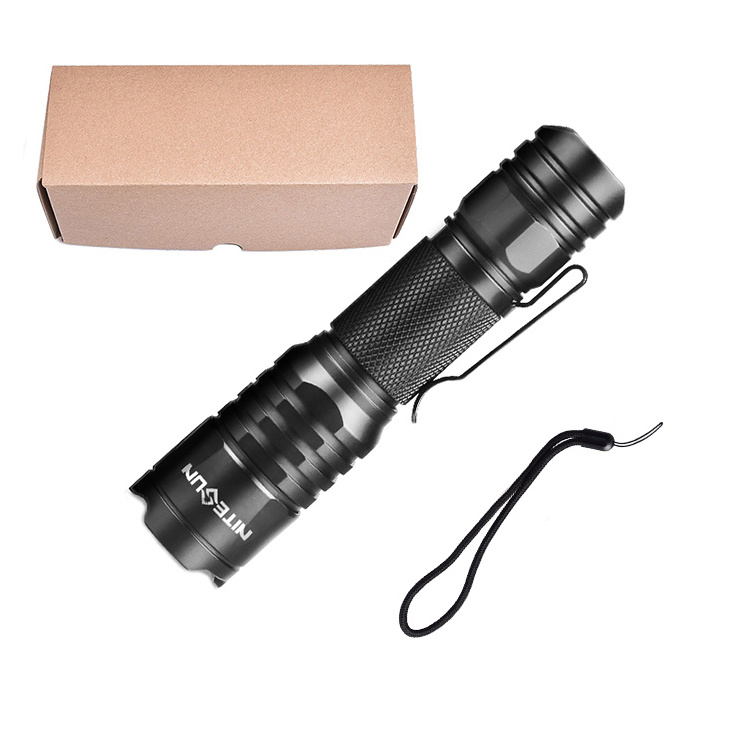 Nitesun  Mini LED Tactical Flashlight Torches Rechargeable Small Led Tactical Torch Manufacturing Lamp Light