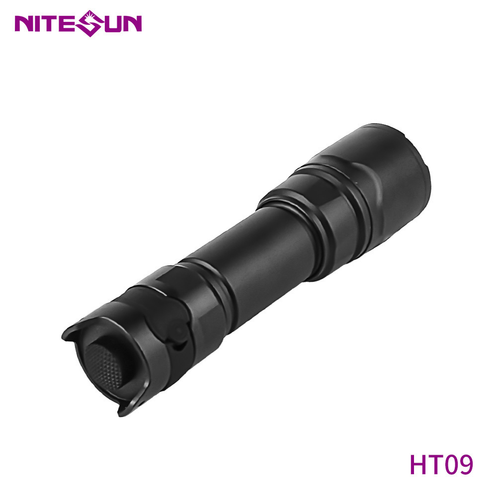 NITESUN HT09 Handle Promotional Flashlight With 18650 Battery For Red Led Zoomable Headlamps Hunting Flashlights