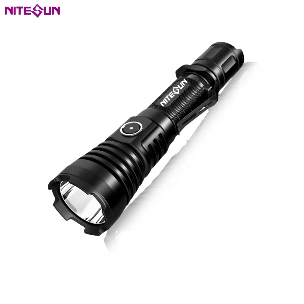 NS28 USB Type-c Charging Ip68 Waterproof Led Zoom Tactical Flashlight 2000 lumens Camping Rechargeable Flashlight