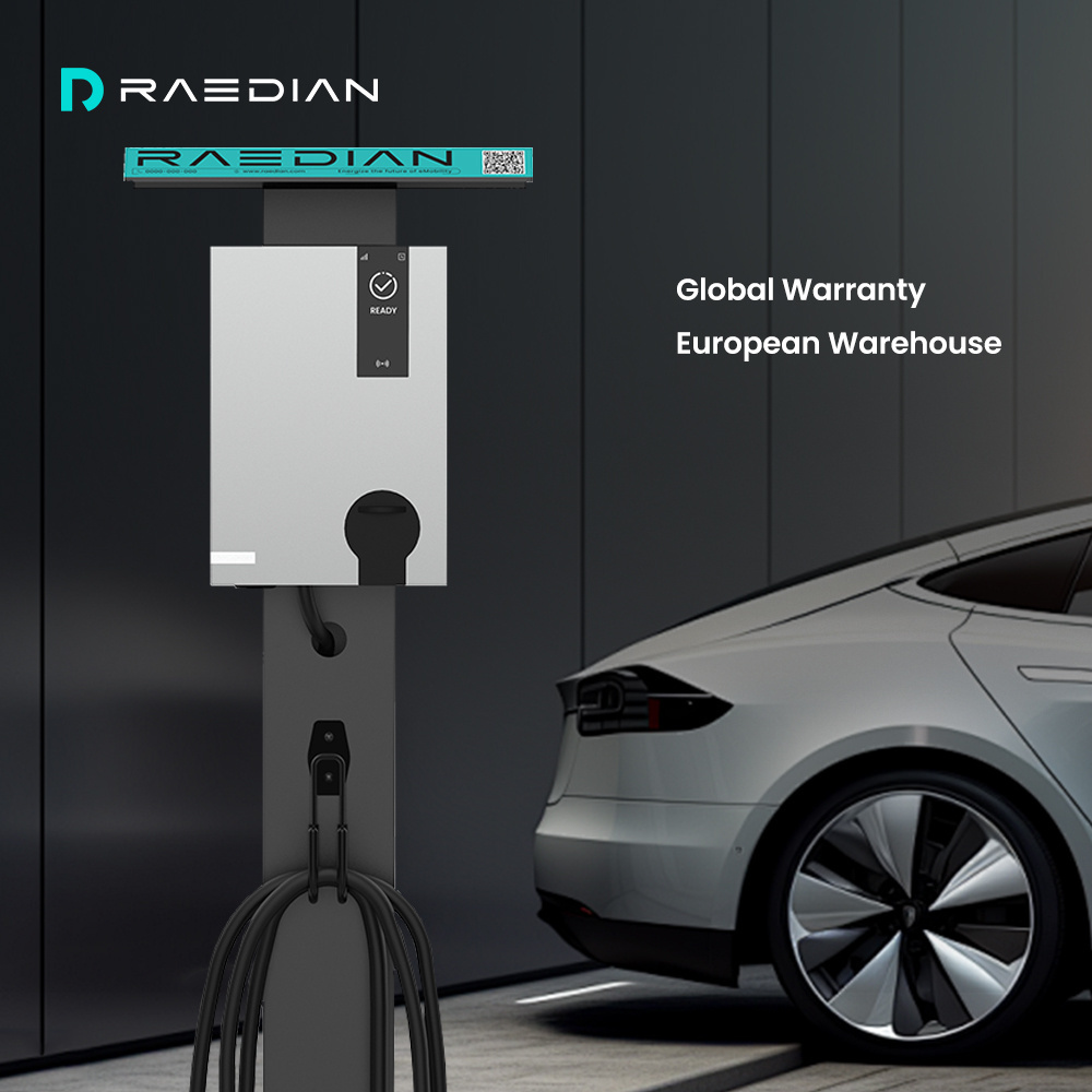 Portable Electric Cars Charging Station AC 22kW Mobile Charging Station, Dynamic Load Balancing OCPP 22kW 32A Wallbox