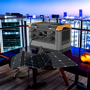 Solar Generator 5000W Rechargeable 1000W 2000W Outdoor Portable Power Station 3500W 110V