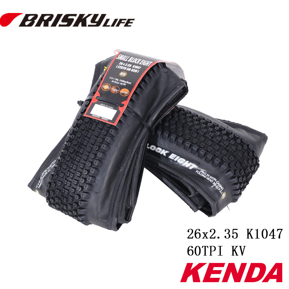 Top quality cheap folding tire KENDA mtb 26x2.35 bicycle tires made in china