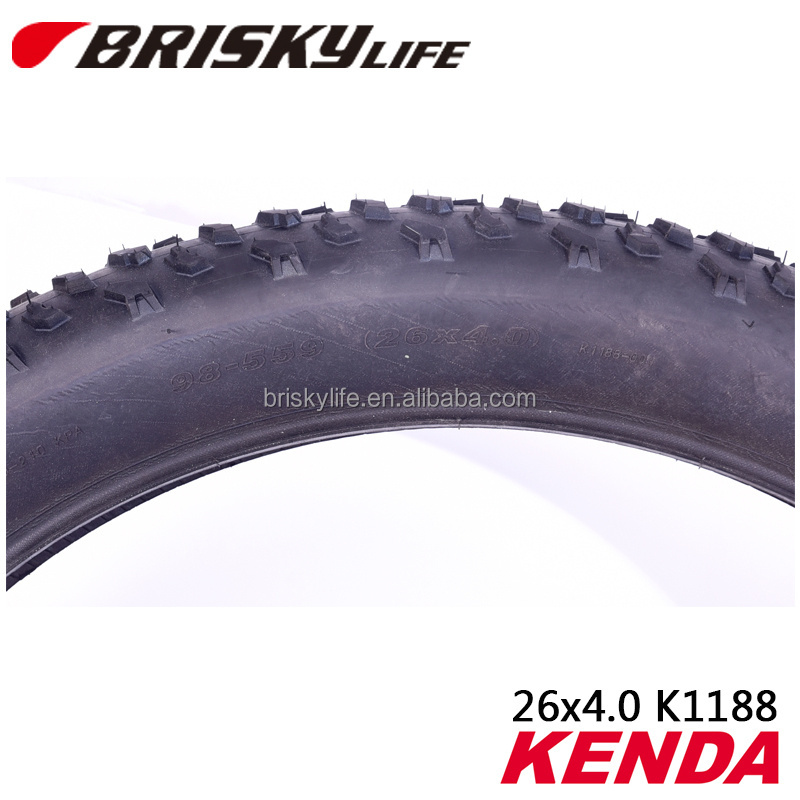 Sales made in china high quality Kenda 26 x 4 bike tires fat bike tire