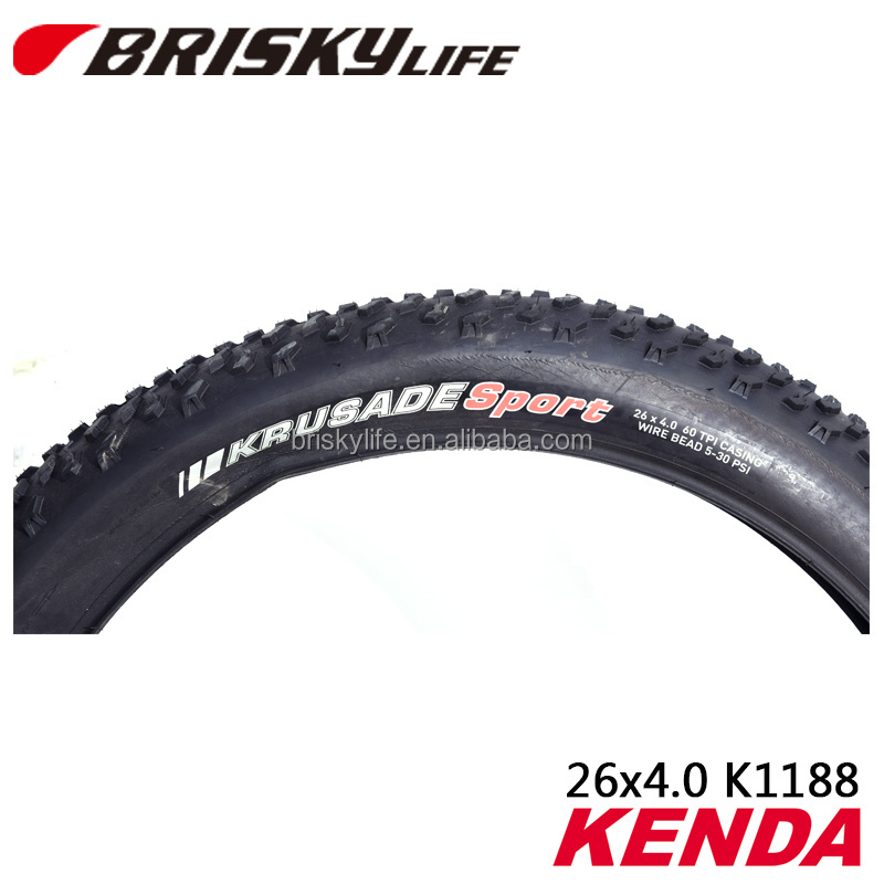 Sales made in china high quality Kenda 26 x 4 bike tires fat bike tire