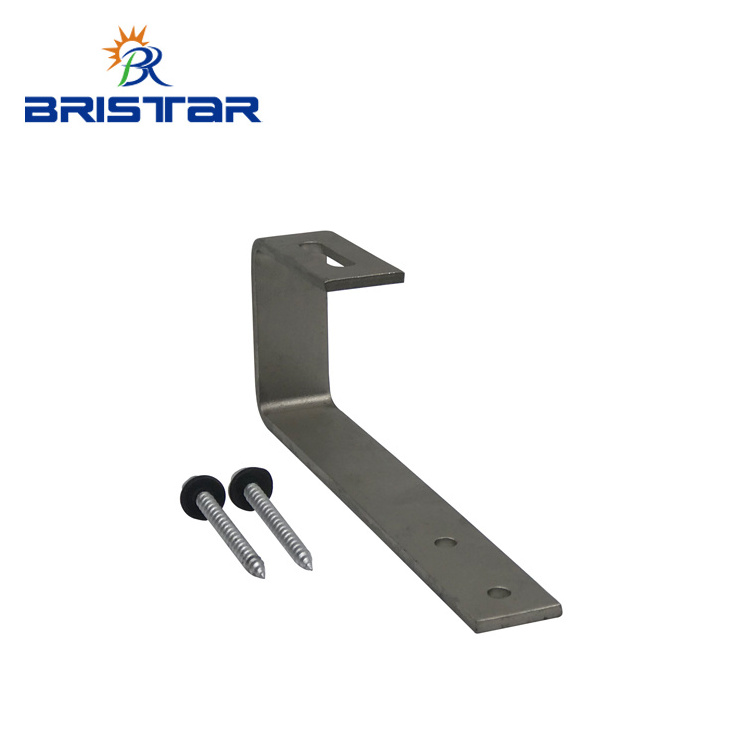 BRISTAR Mounted solar panels bracket kits brackets clamp clamps hook for tiles aluminum mounting