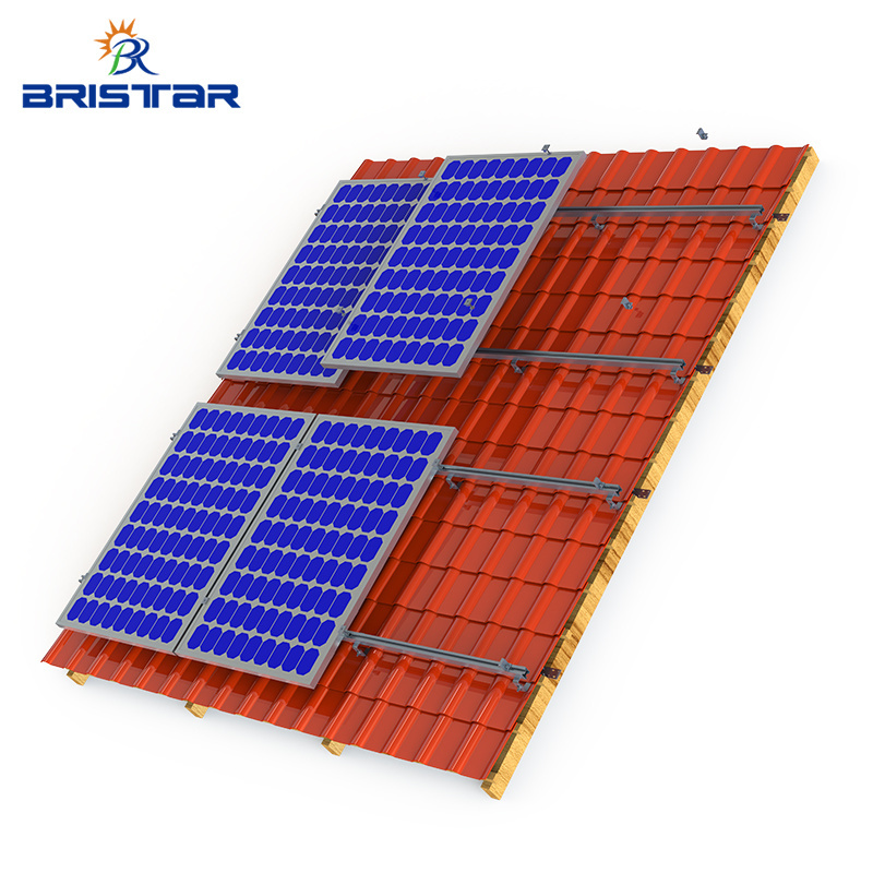 BRISTAR bracket for the roof a pv system is accessories adani module adjust hook solar