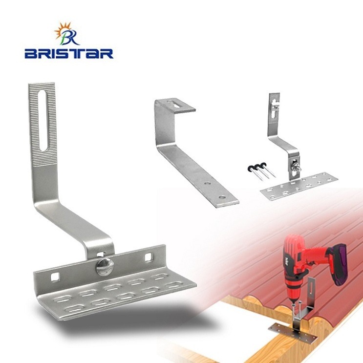 BRISTAR bracket for the roof a pv system is accessories adani module adjust hook solar