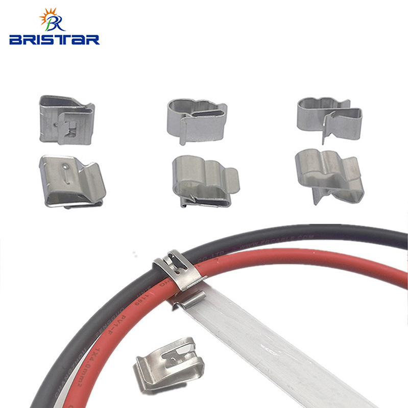 BRISTAR Fiber cable plastic clip Roof Rack mounts GERARD ROOF TILE GRID CLAMP GROUND SYSTEM Flat