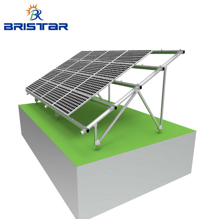 PV Aluminum Solar Mounting System Ground Mount Solar Panel Racking System for Solar Energy System