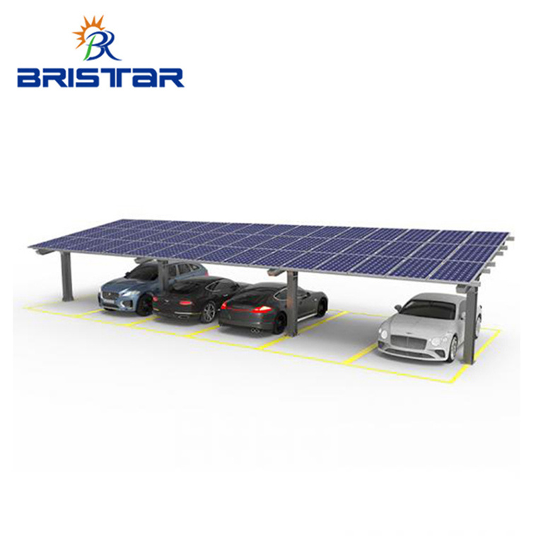 BRISTAR carport solaire plastic panel frames and mounting systems veleiro attache cable solar