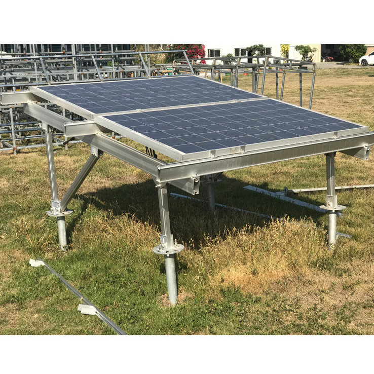 PV Aluminum Solar Mounting System Ground Mount Solar Panel Racking System for Solar Energy System