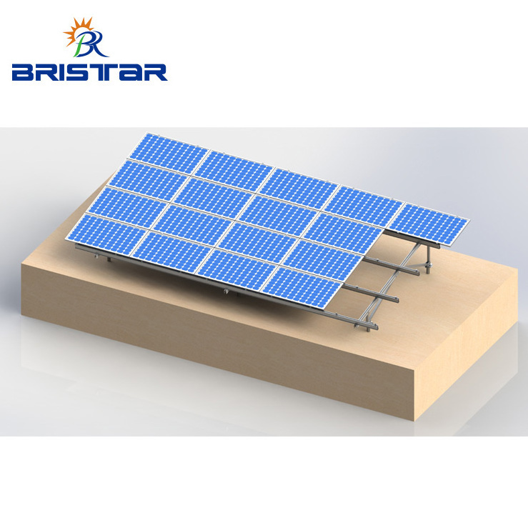 PV Aluminum Solar Mounting System Ground Mount Solar Panel Racking System for Solar Energy System