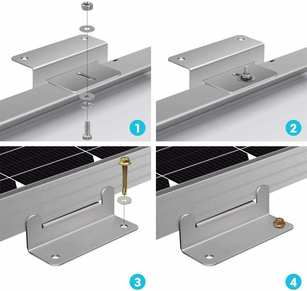 HF custom made roof racks cwl bracket z dah pv deck hook clamp decor panel solar