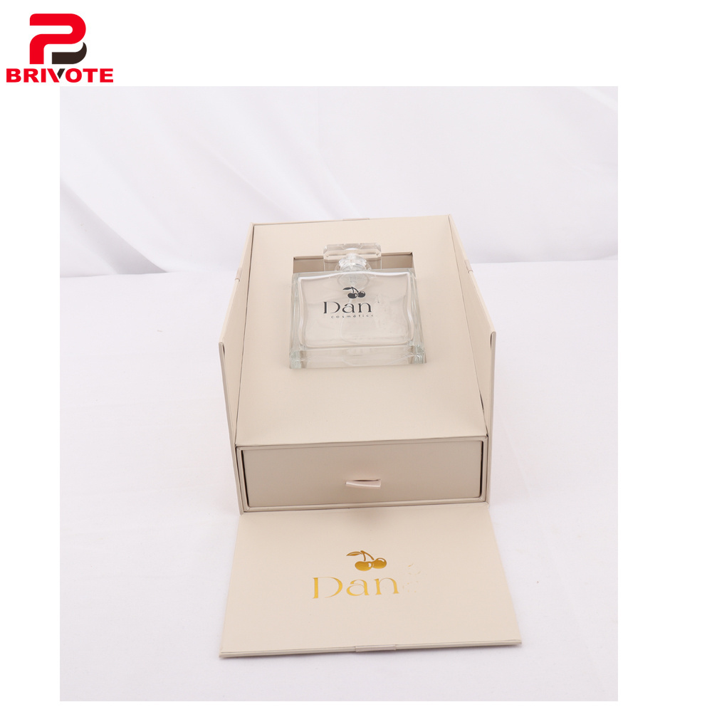 Brivote Wholesale Custom Logo Luxury Magnetic Wig Paper Cardboard box with foam insert magetic packaging Gift box