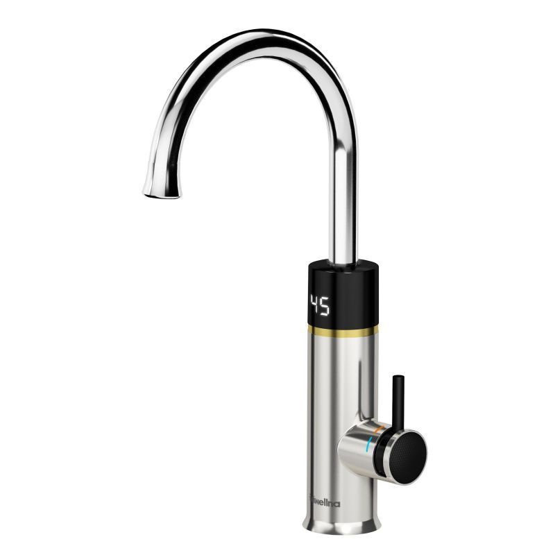 Briwellna 220V 3200W High Quality Kitchen Instant Electric Heating Tap Water Heater Faucet with 360 Spout