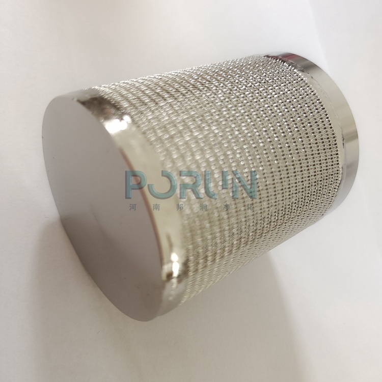 BANRUN Stainless Steel Powder Sintered Filter Porous Metal Tube Gas Diffuser Chemical  Liquid Filter