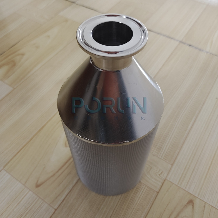 BANRUN Stainless Steel Powder Sintered Filter Porous Metal Tube Gas Diffuser Chemical  Liquid Filter