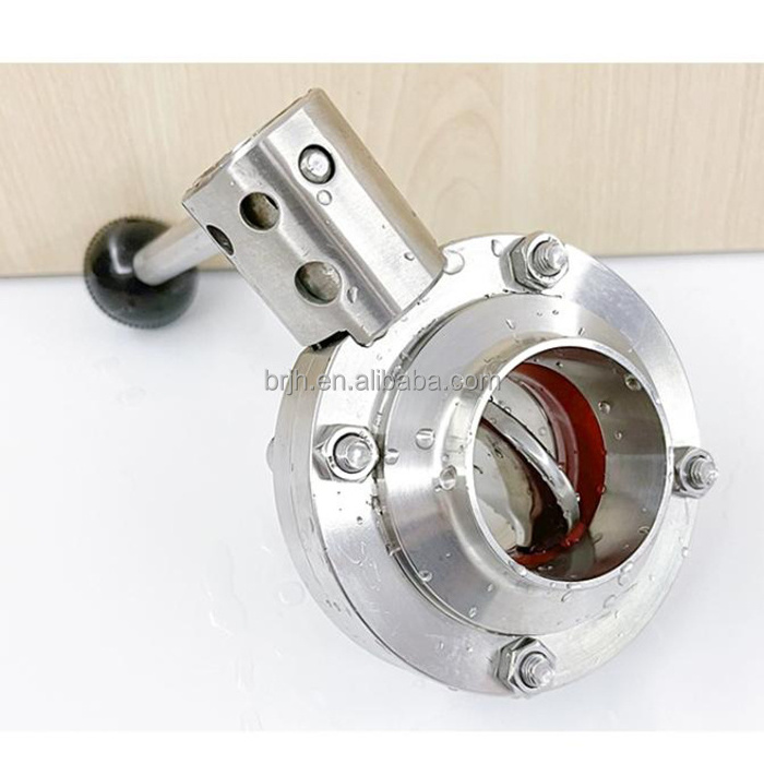 304 316 316L stainless steel vacuum ball valve butterfly valve GI-80 GI-100 GI-125 GI-150 GI-200 GI-250 GI-300 GI-350