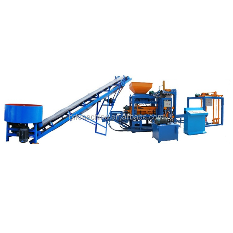 Mexican bricks QT4-18 Cement brick making machine hyper press brick machine trade