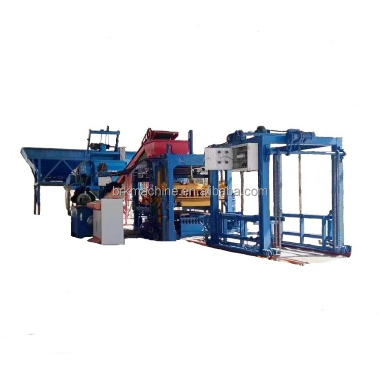 QT6-15 fully automatic hydraulic paving brick maker concrete block moulding machine price for sale