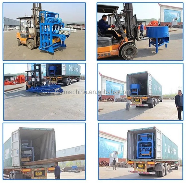 Hot selling QT4-35 manual block moulding machine solid concrete mini block making machine