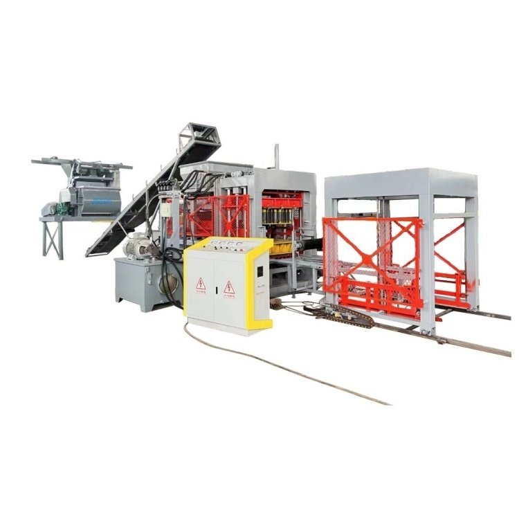 Concrete block machine QT6-15 prices of block moulding machine in ghana