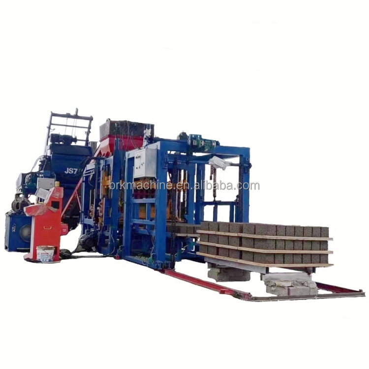 QT6-15 automatic cement block moulding machine QT6-15 pavement brick machine China factory