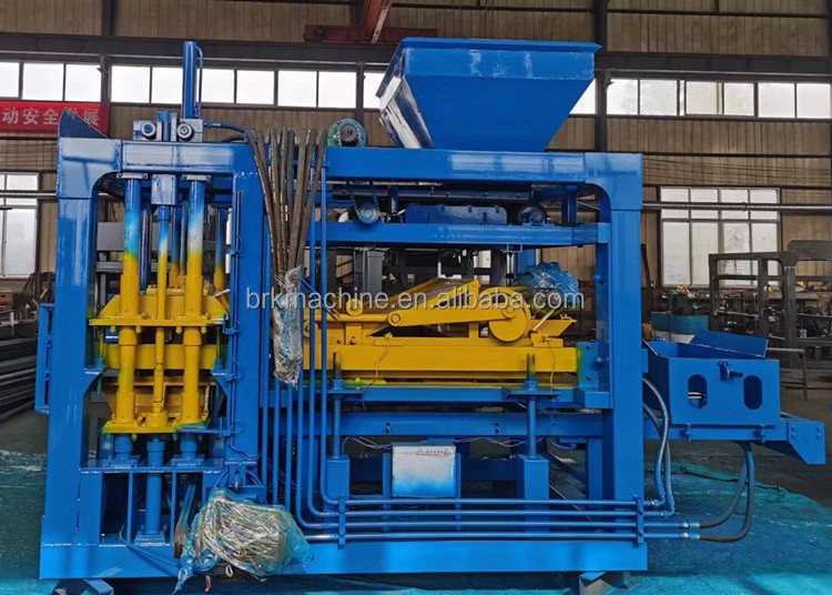 QT6-15 cost-effective Hydraulic Hollow Brick Block Full automatic cement block moulding machine