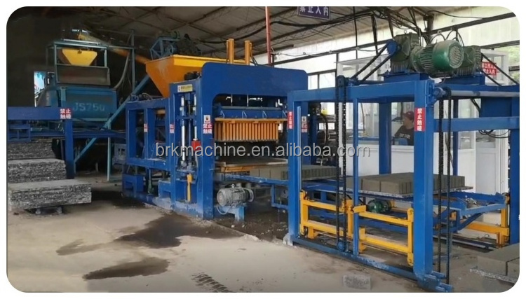 Paving block making machine QT8-15 hydraulic press for paving blocks