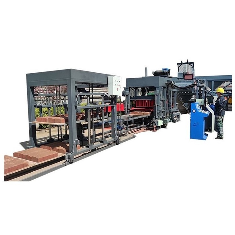 QT6-15 cost-effective Hydraulic Hollow Brick Block Full automatic cement block moulding machine