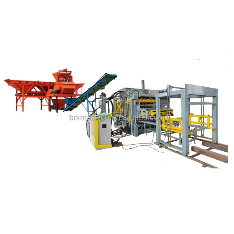 Concrete block machine QT6-15 prices of block moulding machine in ghana