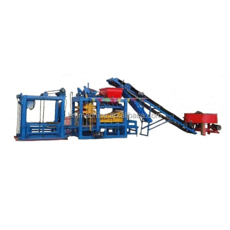 QT4-25 Machine making brick prices of block moulding machine in Ghana