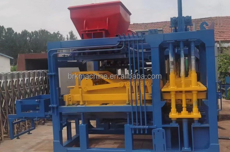 QT6-15 automatic cement block moulding machine QT6-15 pavement brick machine China factory