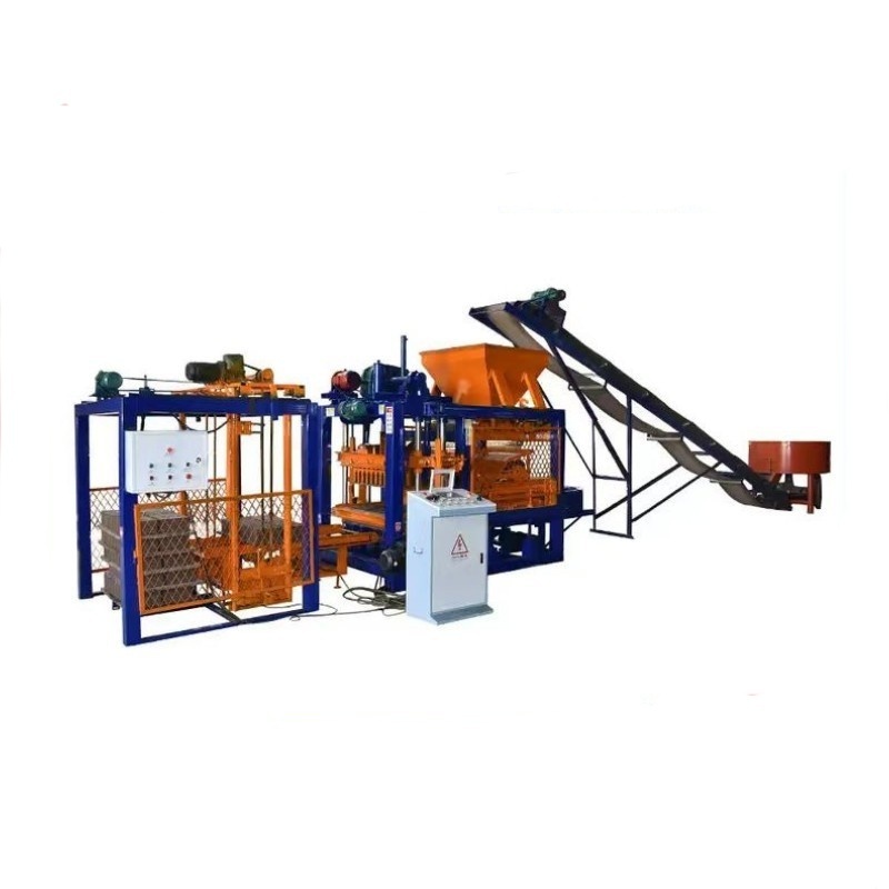 QT4-25 Machine making brick prices of block moulding machine in Ghana