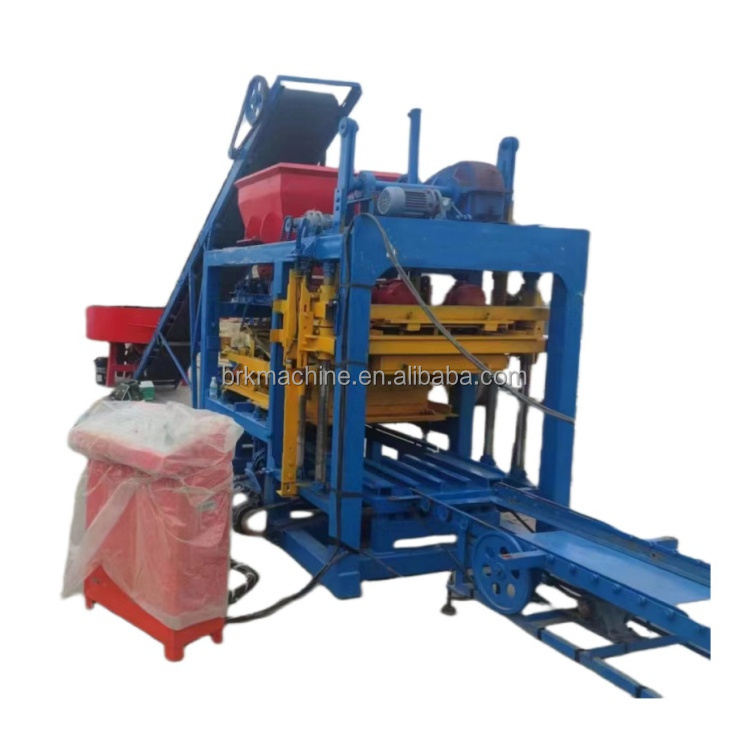 Wholesale Price of QT4-25 fully automatic cement block Brick Making Machine in Ghana